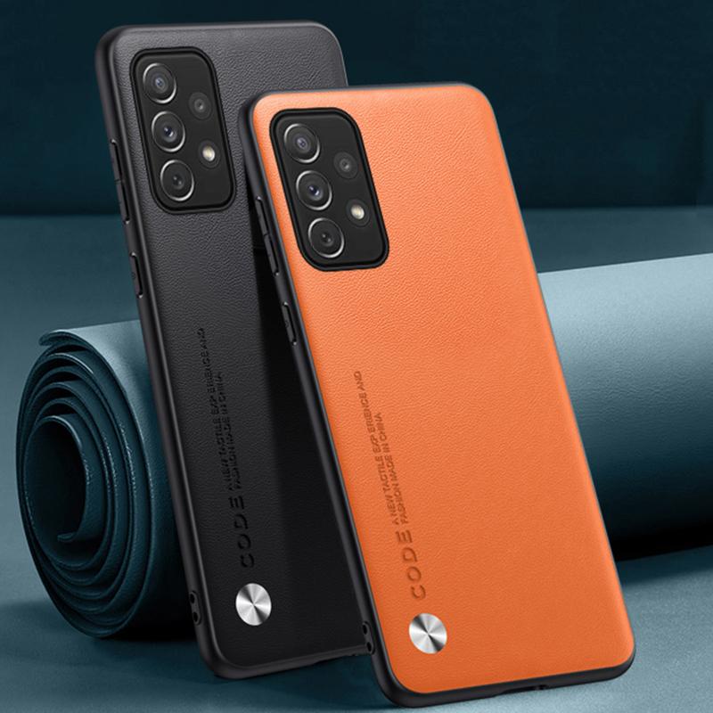 Luxury PU Leather Case For Samsung Galaxy A72 5G Back Cover Silicone Shockproof Protection Phone Case For Samsung A72 4G Coque