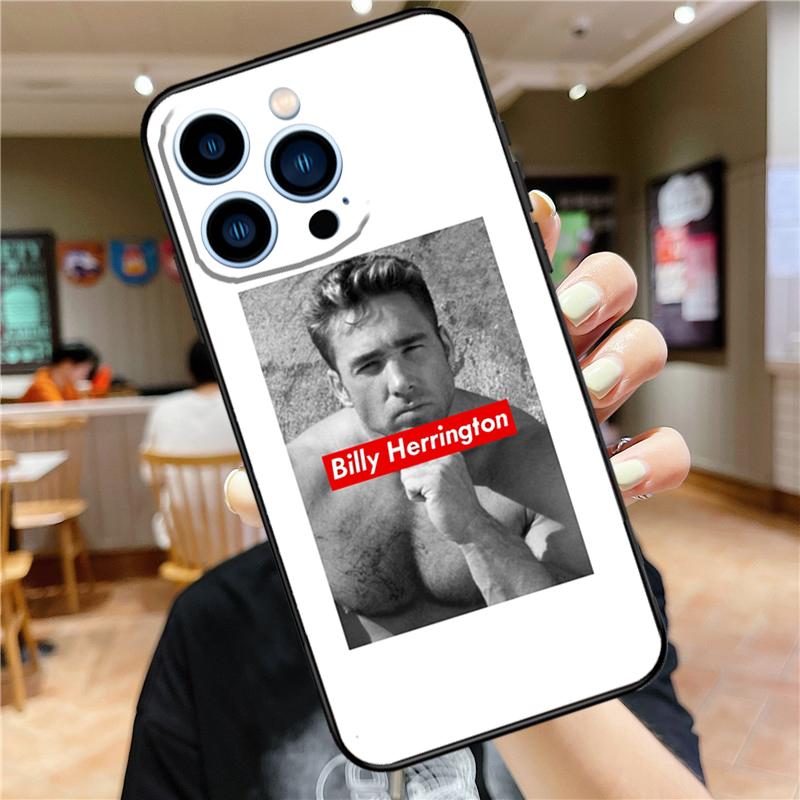 Billy Herrington Art Case For iPhone 17 Pro Max 16 15 14 11 12 13 Mini Plus 16e 17 Air Bumper Cover Accessories