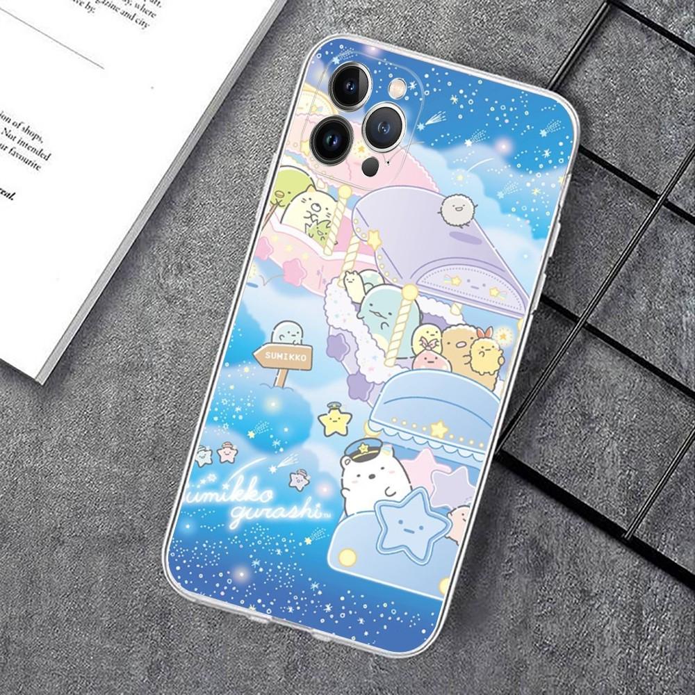 Sumikko Gurashi Cute Phone Case For IPhone 15 14 11 12 13 Mini Pro XS Max Cover 6 7 8 Plus X XR SE 2020 Funda Shell