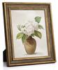 Afuly Picture Frame A4 Photo Frame Stylish Photo Frame Antique Style Can Be Placed or Hanged Wood Grain Gold Award Frame Vertical and Horizontal Photo
