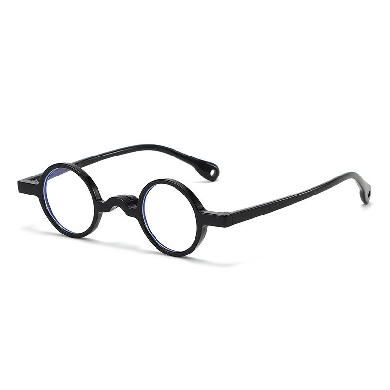 Vintage Small Round Frame Presbyopia Glasses HD Anti Blue Light Pressure Resistant Durable Eyewear