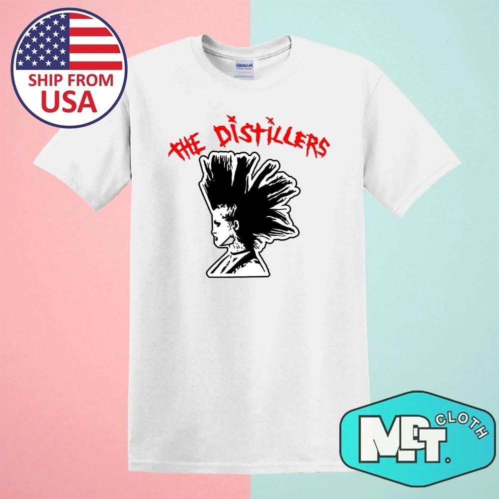 THE DISTILLERS Brody Dalle Ryan Sinn Men s White Size S-5XL S