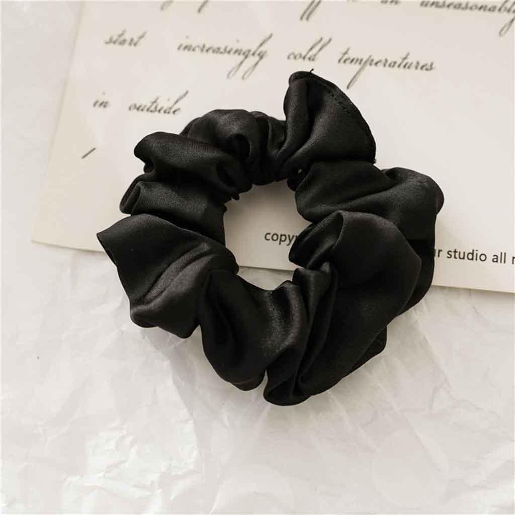 

Женские новые атласные веревки для волос конфетного цвета из ткани для волос, аксессуары для волос One Size