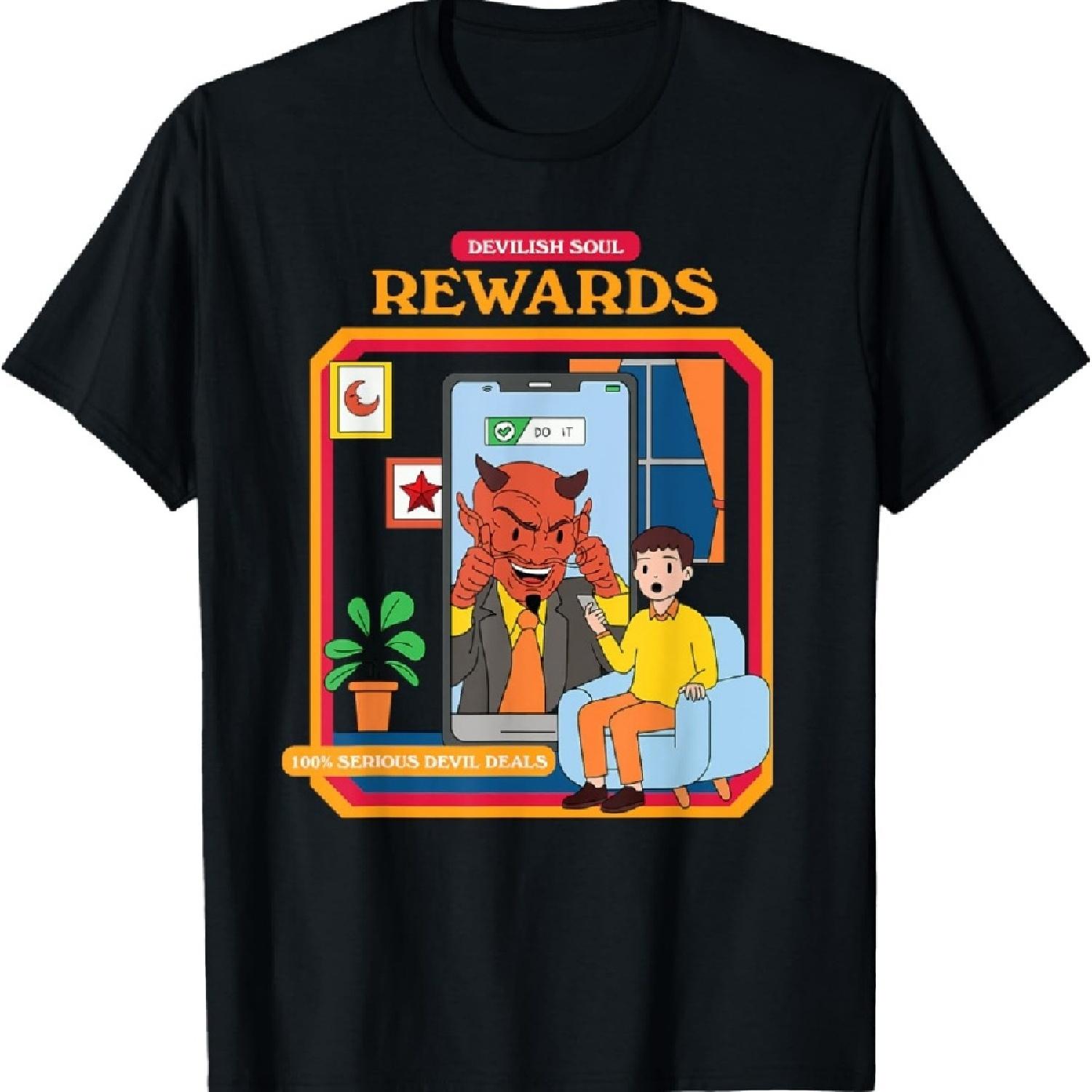 

Devilish Souls Rewards - 100% Serious Devil Deals T-Shirt XXXXXL чёрный