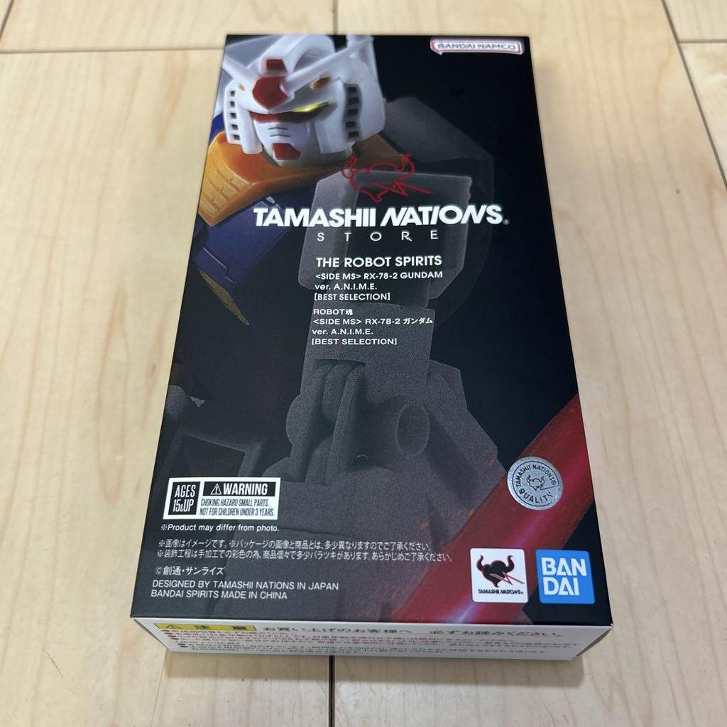 [USED] TAMASHII NATIONS RX-78-2 GUNDAM Robot Spirits Gundam