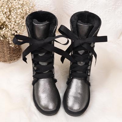 Waterproof High Boots Lace Up 2025