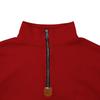 Men S Solid Fleece Lined Half Zip Stand Collar Long Sleeve Casual Sweatshirt