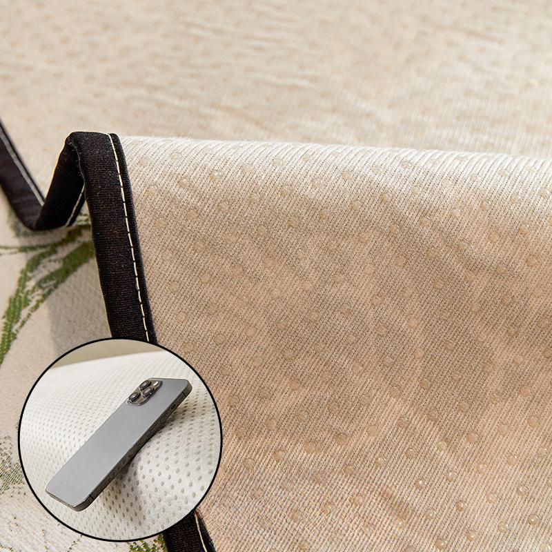 Flower Chenille Irregular Sofa Mat Non-Slip Living Room Straight Row Sofa Cover Towel Anti-Scratching