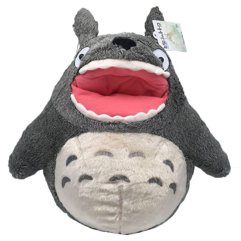 Adorable 14" My Neighbor Totoro Gray Plush Doll Soft Stuffed Animal Toy For Kids