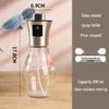 ZISIZ Glass Oil Spray Bottle Set
