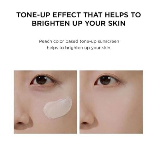 SKIN1004 Tone-Brightening UV Protector 50ml / Tone-Up Sunscreen Cream Makeup Base