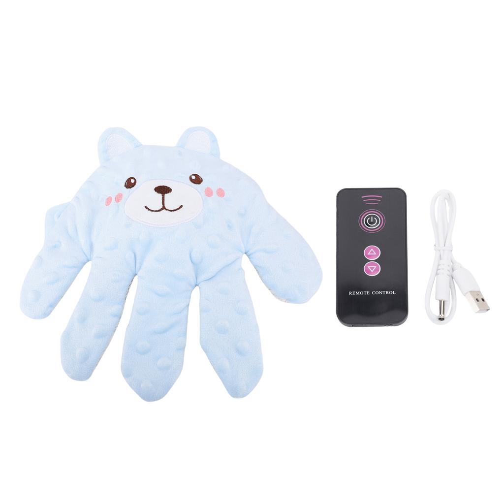 Baby Sleeping Palm Red Bean Filling Electric Baby Hand Pillow with Remote Control 3 Vibration Streng
