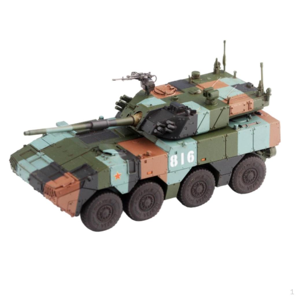 Wheeled Armored Vehicle Model Decorative for Shelf Decor, Collectors