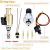 7.3 Powerstroke Fuel Injection Pressure Regulator IPR Valve with ICP Control Sensor and Pigtail Connector Compatible with Ford F250 F350 F450 F550