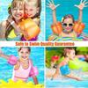 Pvc Inflatable Toys Swimming Floating Sleeve for Kid Adult Thick Double Airbags Fluorescent Inflatable Arm Ring Summer Water Toy