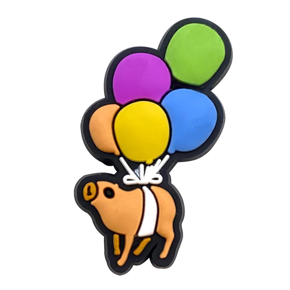 Capybara Pen Clip & Ornament: Card Buckle Decoration with Straw Accessories
