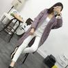 Women's European Style Twist Cable Knit Cardigan Sweater