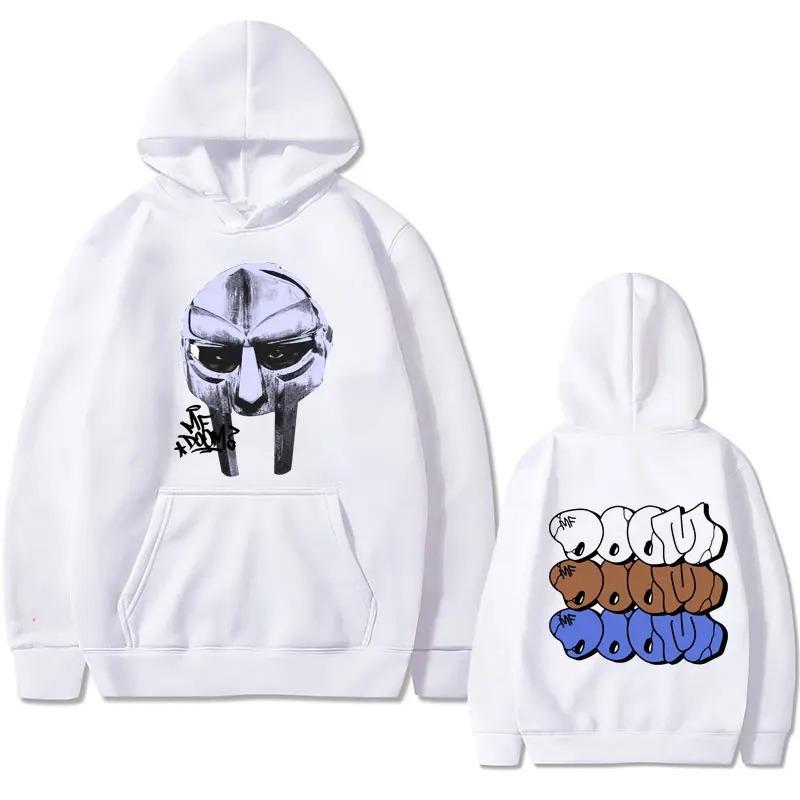 Sweat à capuche Hip Hop Masque Doom Madlib Madvillain Homme Femme Mode Marque Design Pull Molleton à Capuche
