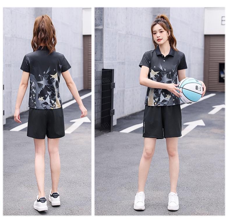 Short Sleeve Quick-Dry Sportswear Set: Custom Polo Shirt for Group Work with Logo Printing