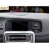 Black Titanium Middle Console Navigation Panel Trim Fits For Volvo S60 2011-2018