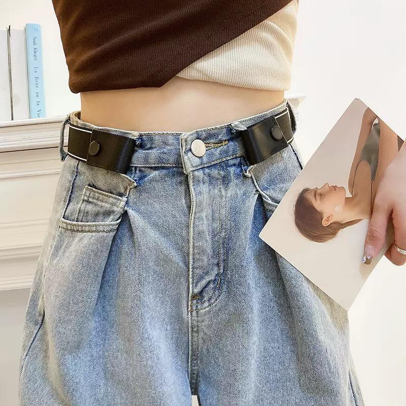 Women's Summer Invisible Waist Belt - Decorative and Adjustable for Jeans