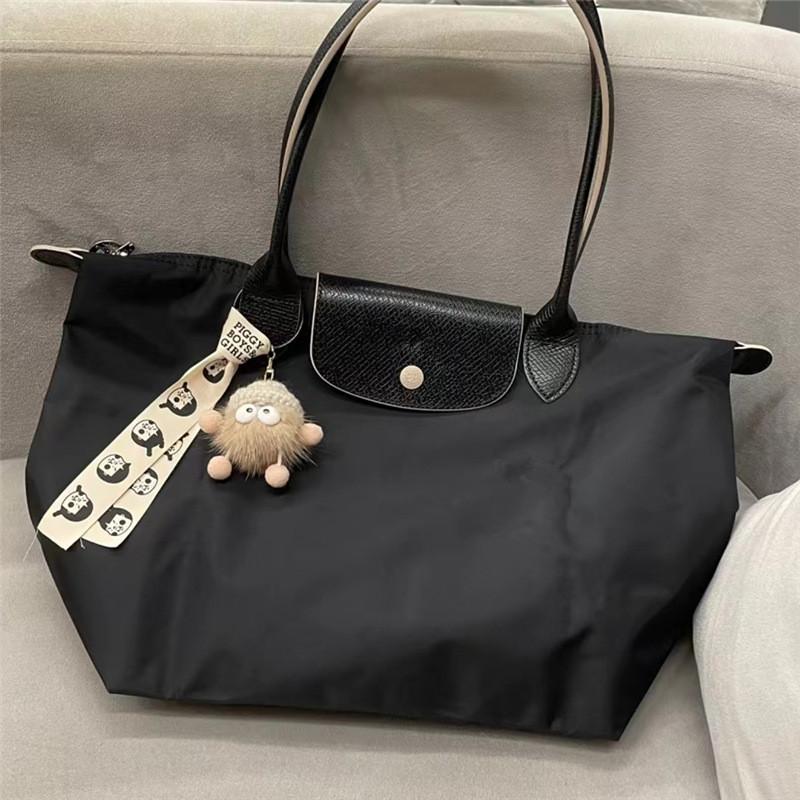 Unique Style Dumpling Large Nylon Shoulder Bag For Women With Ecofriendly Features In Hues Classic