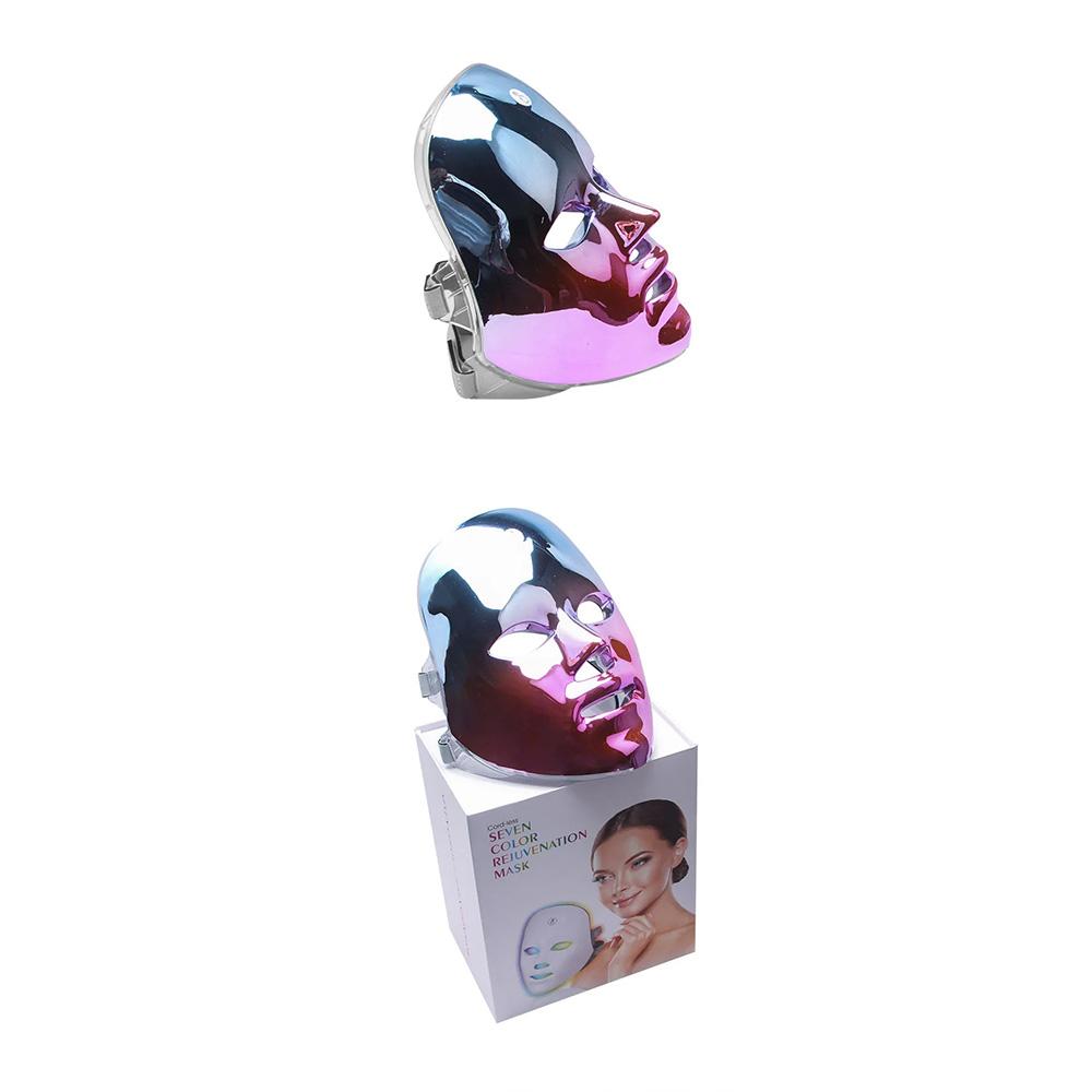 7-Color LED Facial Mask USB Rechargeable Portable Skin Care Beauty Device