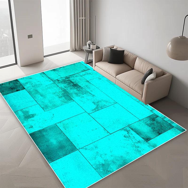 Modern Abstract Carpet Living Room Minimalism Decoration Home Aesthetic Sofa Non-slip Rugs Bedroom Cloakroom Washable Floor Mat