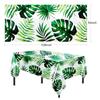 Tablecloth 1PCS PEVA Hawaiian Party Decoration Tableware Disposable Birthday Decoration Tabletop Decoration