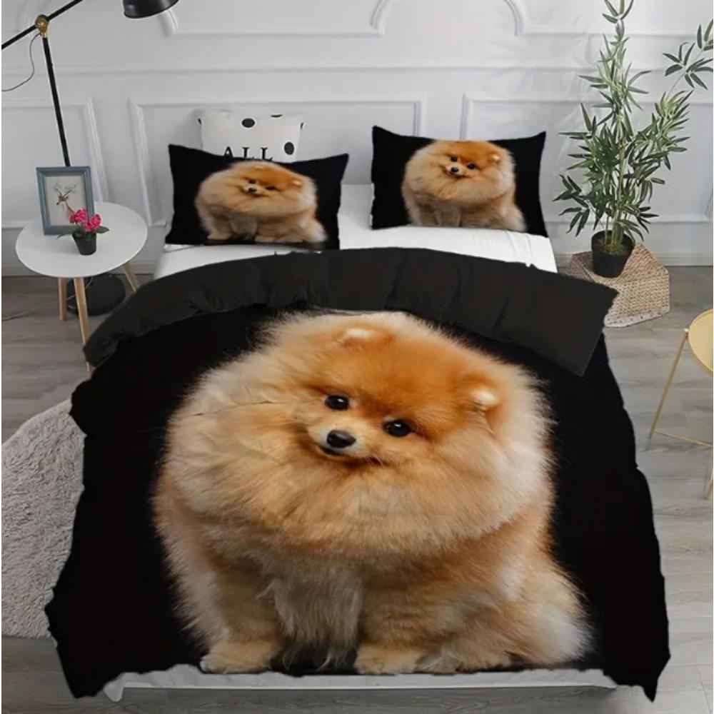 Fashion Technology Printing, 3D Digital Printing, Bedding, Duvet Covers, Pillowcases, Three-piece Sets