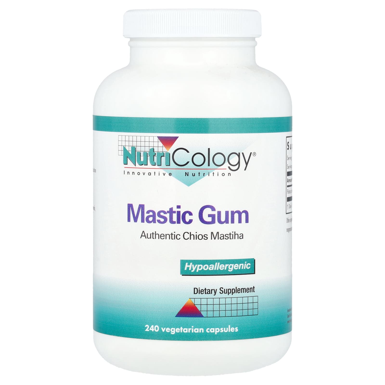 

Mastic Gum, Chios Mastic Gum, Veggie Capsules 240