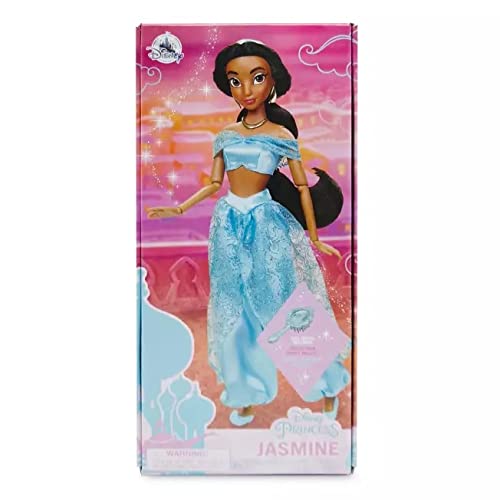 Disney Jasmine Classic Doll 2021 with Hairbrush Accessory [Parallel Import] Aladdin and the Magic Lamp Jasmine Classic Doll – Aladdin – 11 1/2 inches