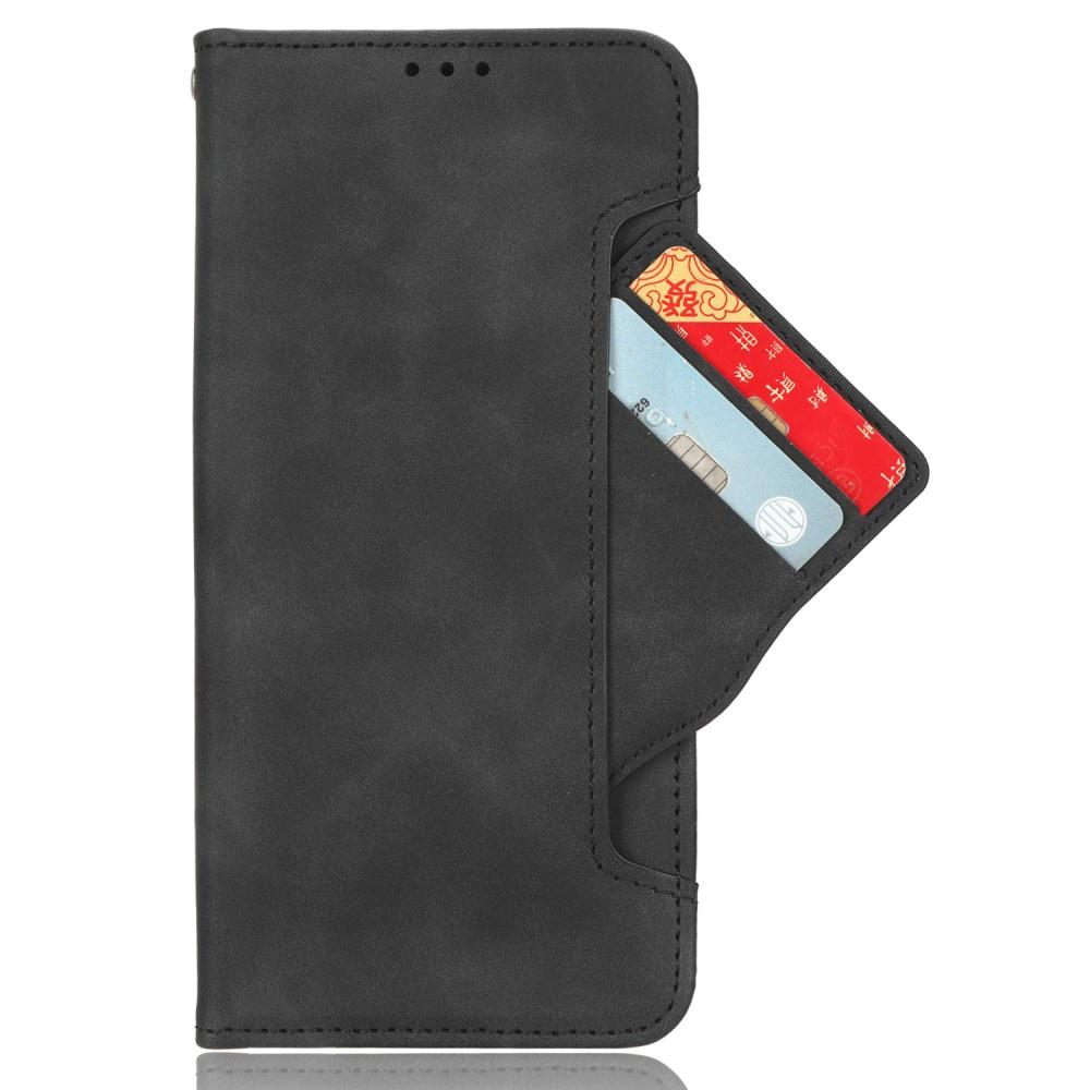 Flip Case for Google Pixel 8A, Card Slot, Black