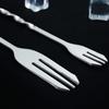 1pcs 304 Stainless Steel Cocktail Mixing Stirring Spoon Fork Bar Spiral Pattern Drink Shaker Muddler Stirrer Twisted Fork Spoon