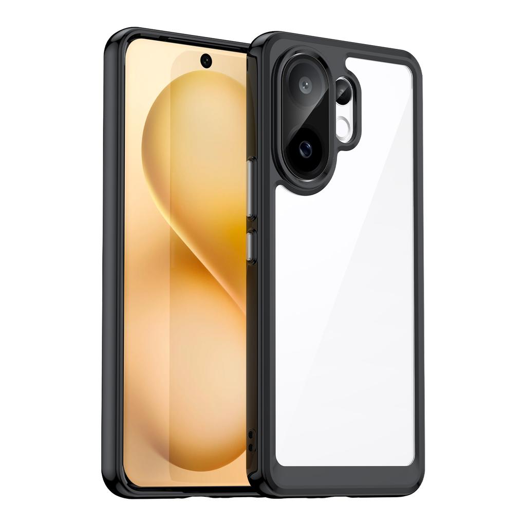 For Vivo S30 5G/V60 5G Case TPU+Acrylic Protective Clear Phone Cover