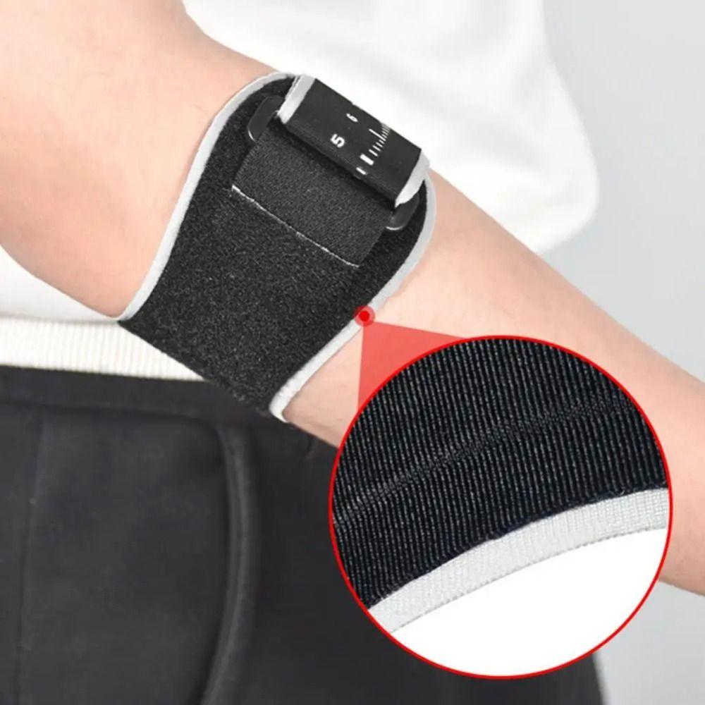 Adjustable Sports Elbow Protector Compression Tennis Elbow Strap Elbow Sleeve  Basketball Golf