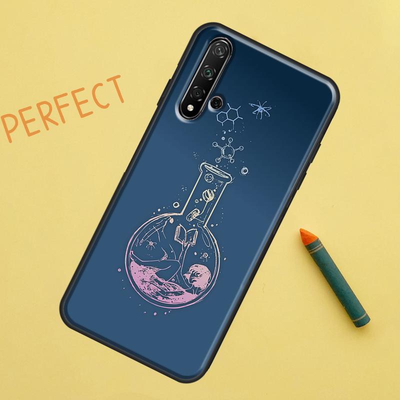 Science For Huawei Nova 12s 11i 7i 8i 12i Y73 Y70 Y90 Y60 Y72 Y61 Y91 9 10 SE P40 Lite P30 Pro Case