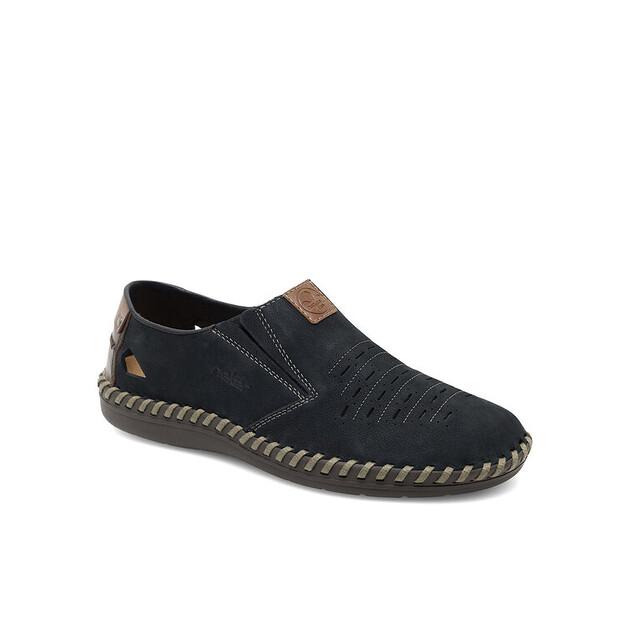 Полуботинки Rieker B2457-14 тёмно-синий