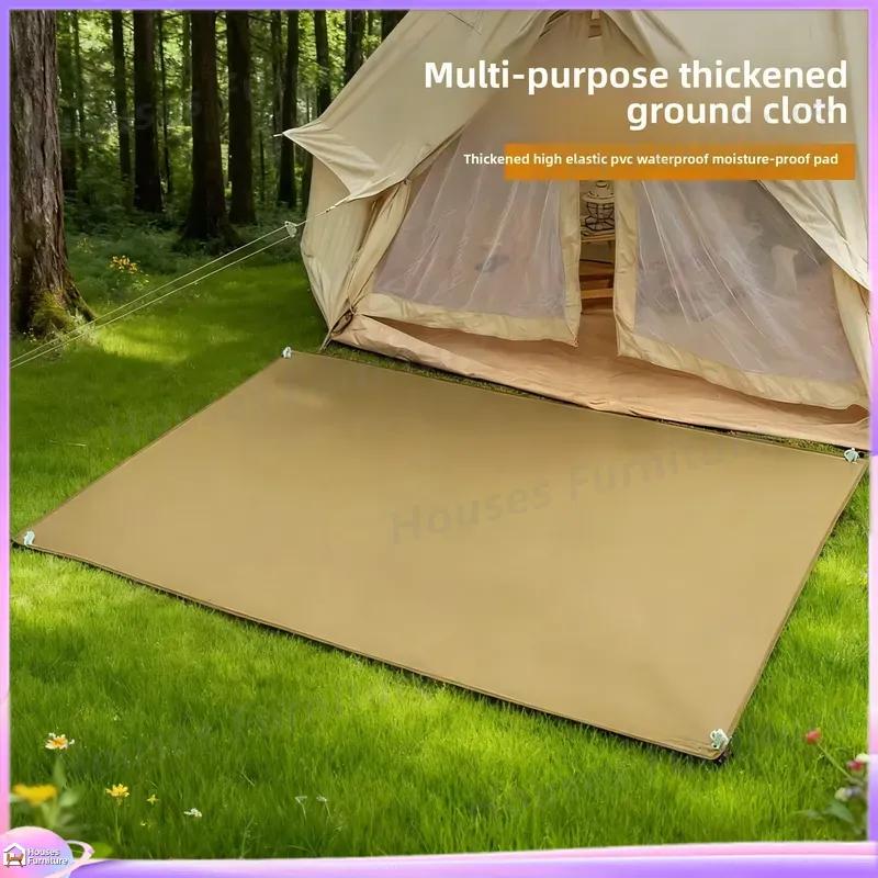 210*300cm Large Folding Waterproof Camping Mat, Outdoor Picnic Groundsheet, Portable Moisture-proof Tarp For Shooting Target Practice, Range Floor Cov