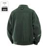 Men's Warm Fleece Stand Collar Half-Zip Pullover Plus Size Hoodie