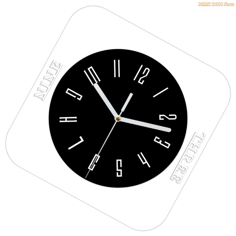 K1AE Wall Clock Decorative Clock Silents,Battery Operated, Moderns Wall Decors Living Room,Kitchen,Office Housewarmings Gift