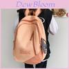 Trendy Letter Print Backpack For Middle School Girls Spacious And Water-resistant With Adjustable Straps