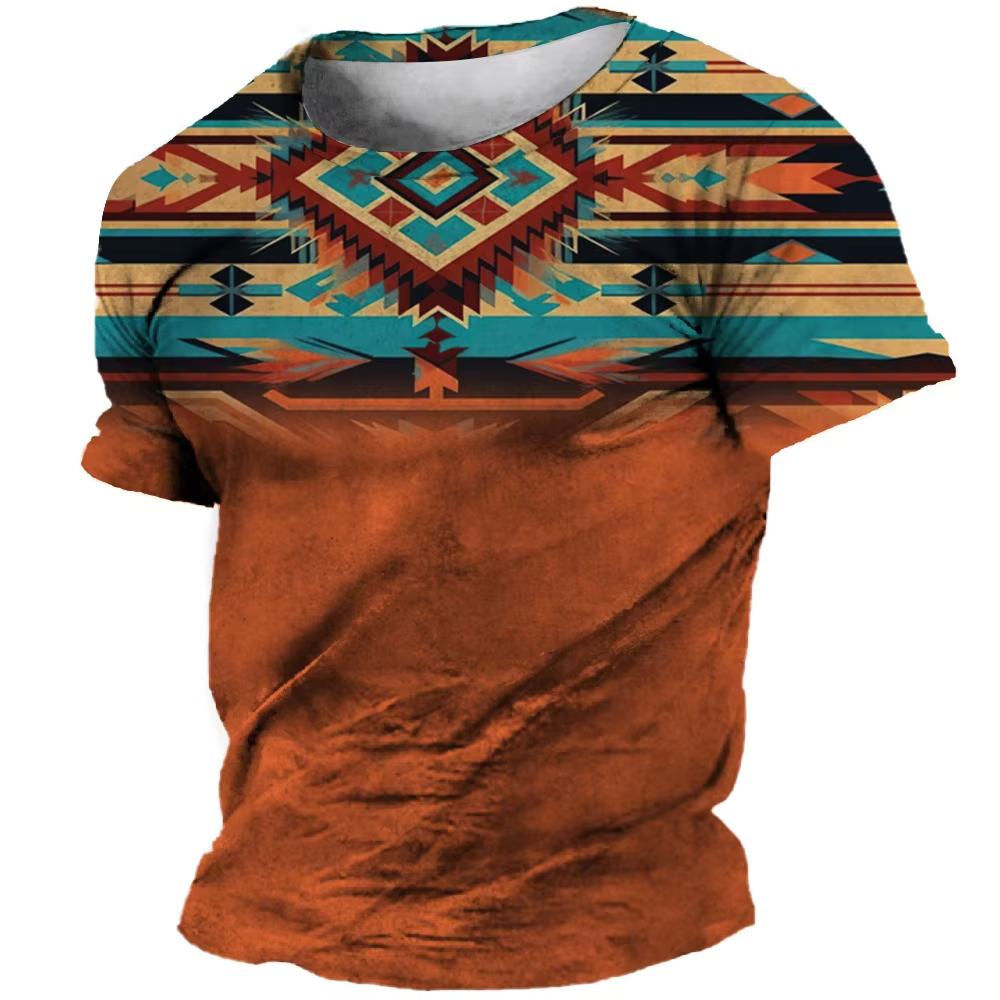 

Мужская футболка Мусульманская футболка Африканская Дашики Футболки Этнический 3D принт Мужчины Женщины Футболка с коротким рукавом Детская футболка Одежда 6XL