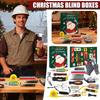24-Piece Christmas 3D Countdown CalendarFix Tools Accessory Set (24 Fix Tools)