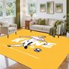 Harry Kane Design Crystal Velvet Rug Soft Decorative Mat for Bedroom Entrance
