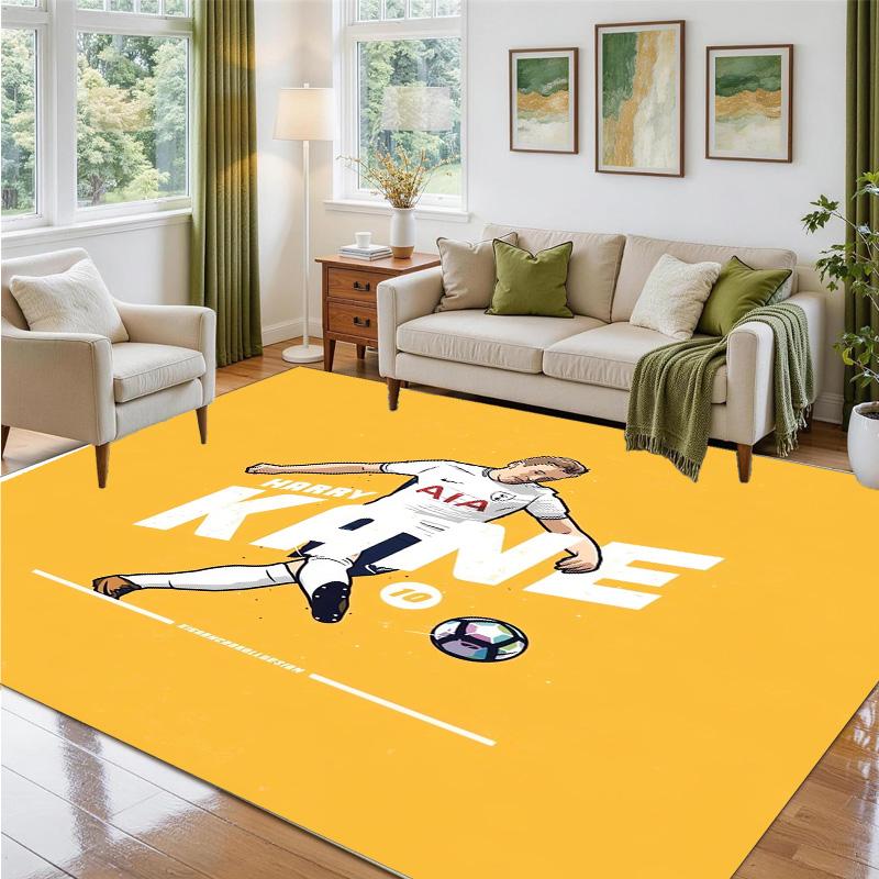 Harry Kane Design Crystal Velvet Rug Soft Decorative Mat for Bedroom Entrance