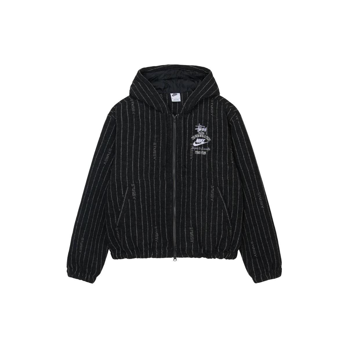 

Новая шерстяная куртка в полоску Nike X Stussy, азиатский размер DR4413-010 XL