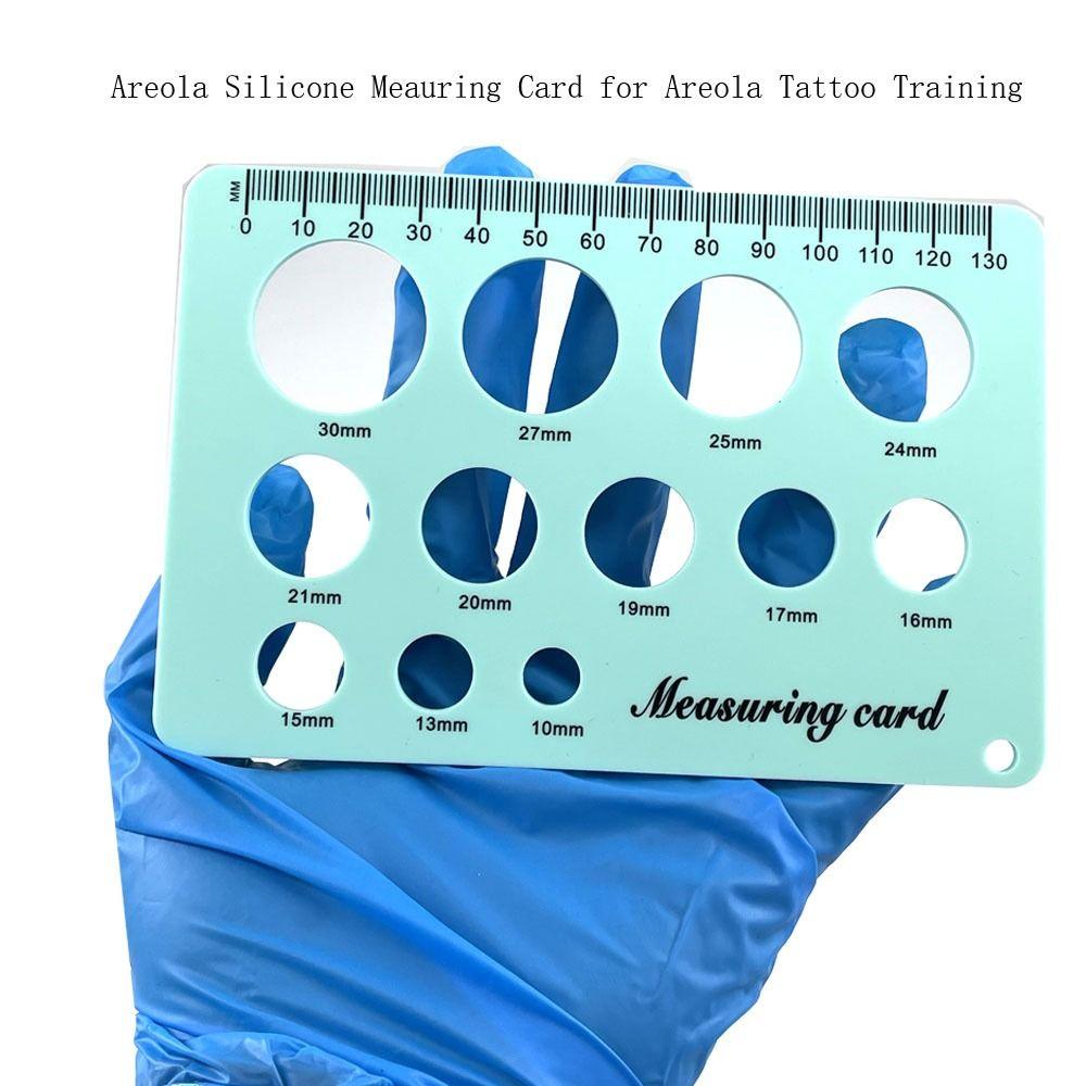 Durable Silicone Size Measure Flange Sizing Tools Nipple Ruler Breast Pump Measurement Tool