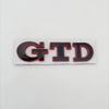 RUNTB1 3D Metal Front Grille GTD Logo Emblem Rear Trunk Badge Stickers For Volkswagen VW Golf 2 4 5 6 7 R MK2 MK3 MK4 Car Accessories
