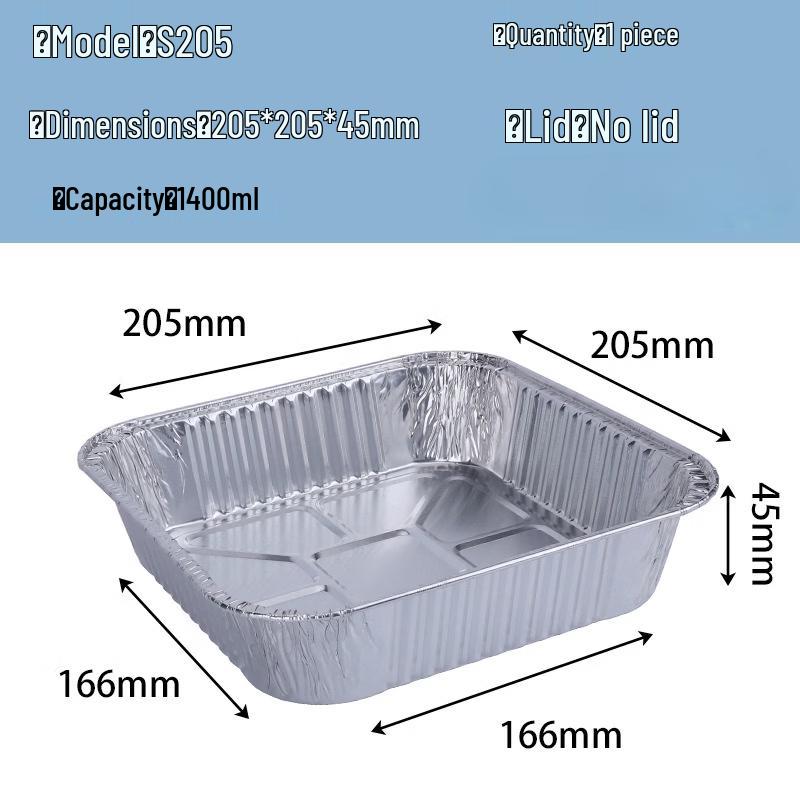 Oeny Aluminum Foil Takeout Container Tray
